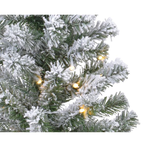 Imperial prelit snow frosted  mini tree -  Battery operated