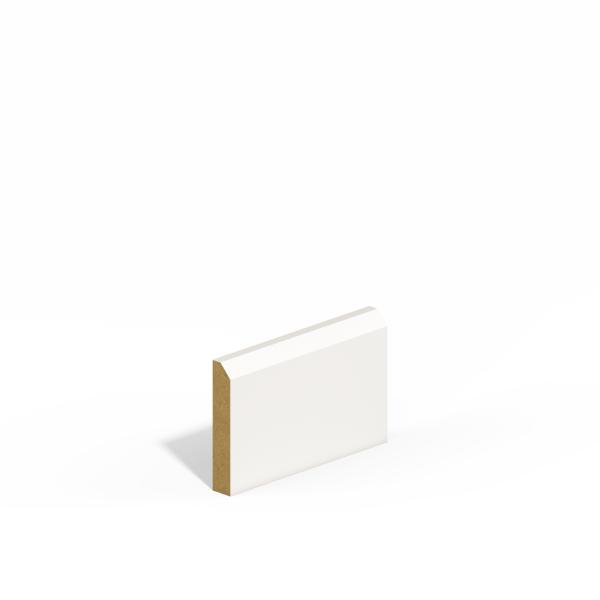 Sam 601 Square Chamfer Primed MDF Skirting/Architrave 18x69mm x 5.49M