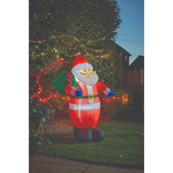 Three Kings Self-Inflating Santa - Jumbo