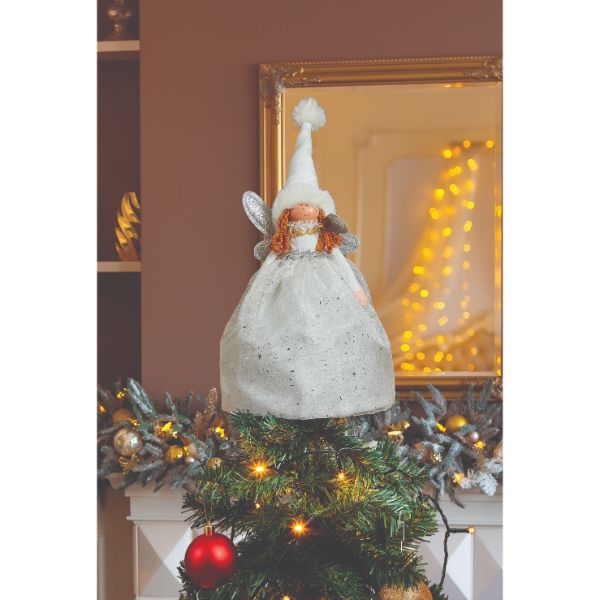 Three Kings Fairy Magic Tree Topper - White