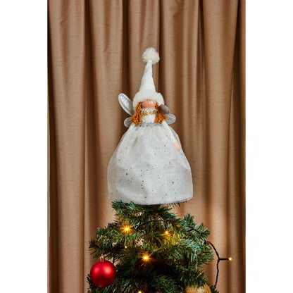 Three Kings Fairy Magic Tree Topper - White