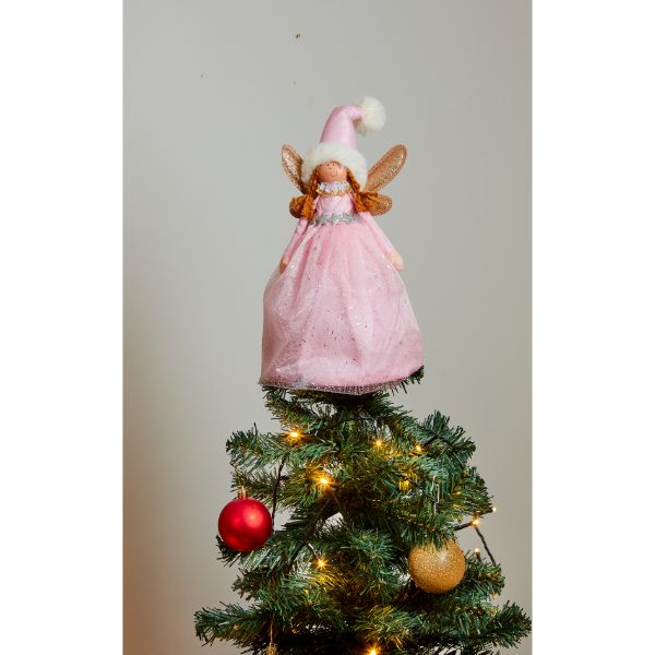 Three Kings Fairy Magic Tree Topper - Pink