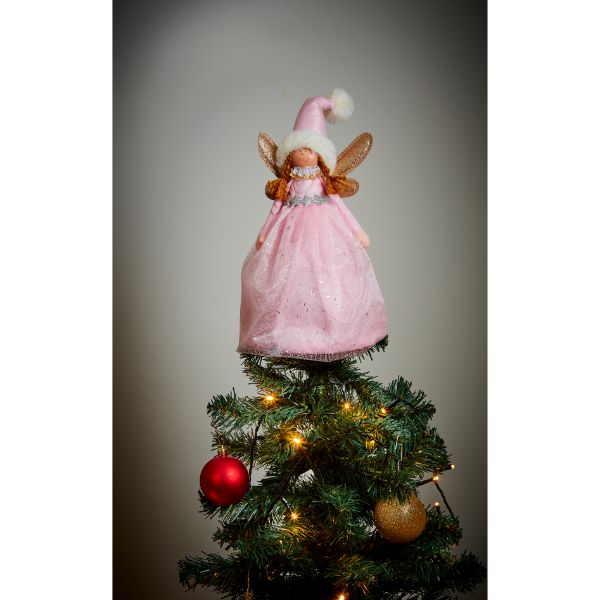 Three Kings Fairy Magic Tree Topper - Pink