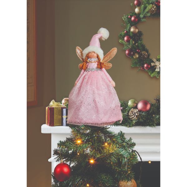 Three Kings Fairy Magic Tree Topper - Pink