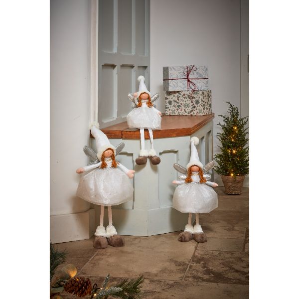 Three Kings Fairy Magic - Seated - White