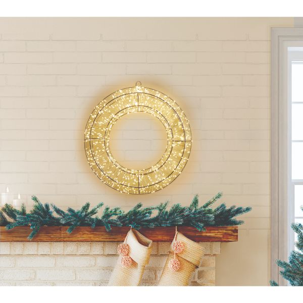 Three Kings 960 LED Galaxy Wreath