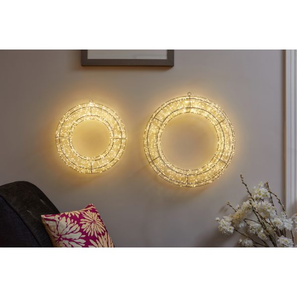 Three Kings 960 LED Galaxy Wreath