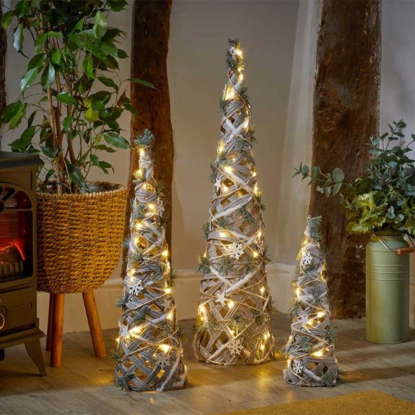 Three Kings SnowTree - Set of 3