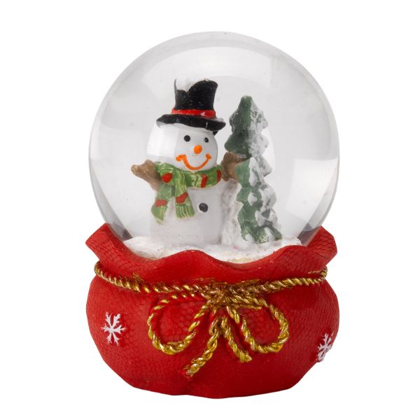 Three Kings 6cm Red Velvet SnowSpheres, Mixed Case