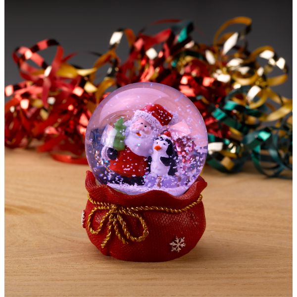 Three Kings 6cm Red Velvet SnowSpheres, Mixed Case