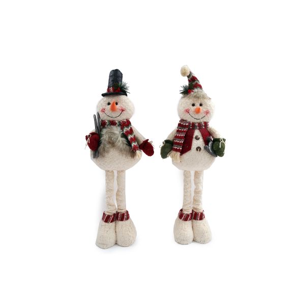 Festive Standing Snowman 24 X 65cm