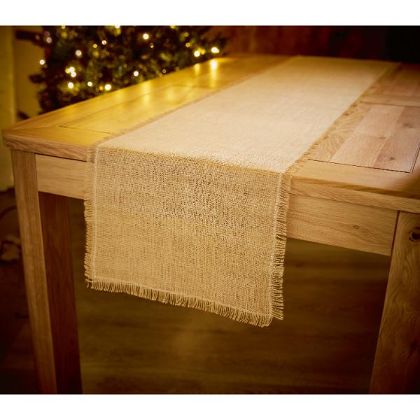 2m Natural Jute Table Runner