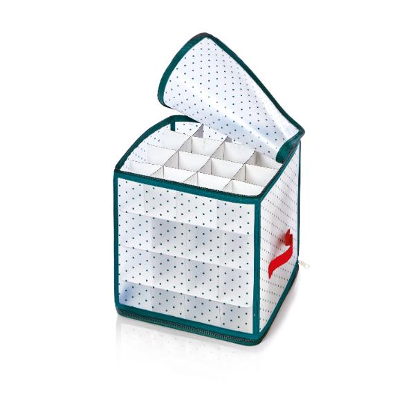 30cm 64pc Ornament Storage Box