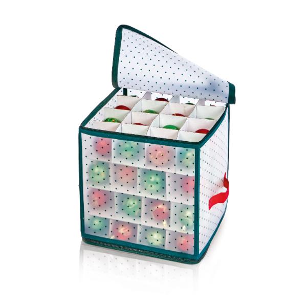 30cm 64pc Ornament Storage Box