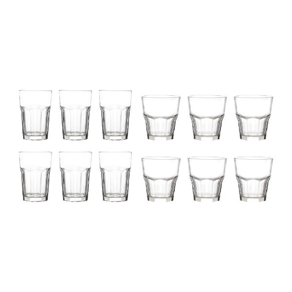 Ravenhead Manhattan 12 Piece Tumbler Set