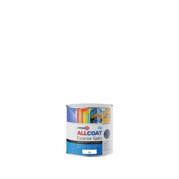 Zinsser AllCoat Exterior Water Based Satin 1L White