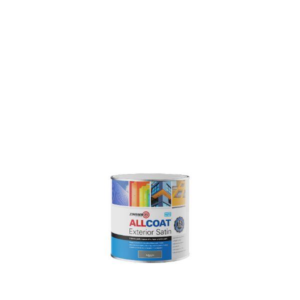 Zinsser AllCoat Exterior Water Based Satin 1L Anthracite