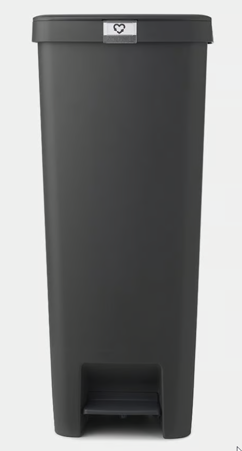 Brabantia Step Up Pedal Bin 40L Dark Grey