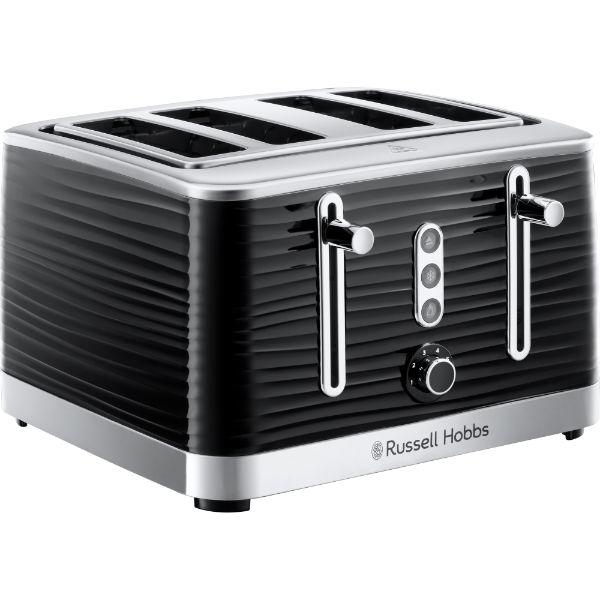 Russell Hobbs 4 Slice Black Inspire Toaster