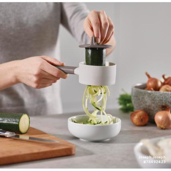 JJ DUO Compact Spiralizer - Grey