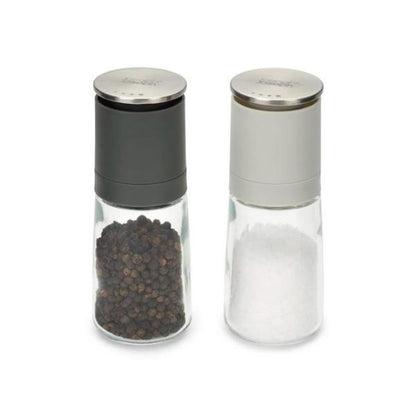 JJ DUO No-spill Salt &amp; Pepper Set - Grey