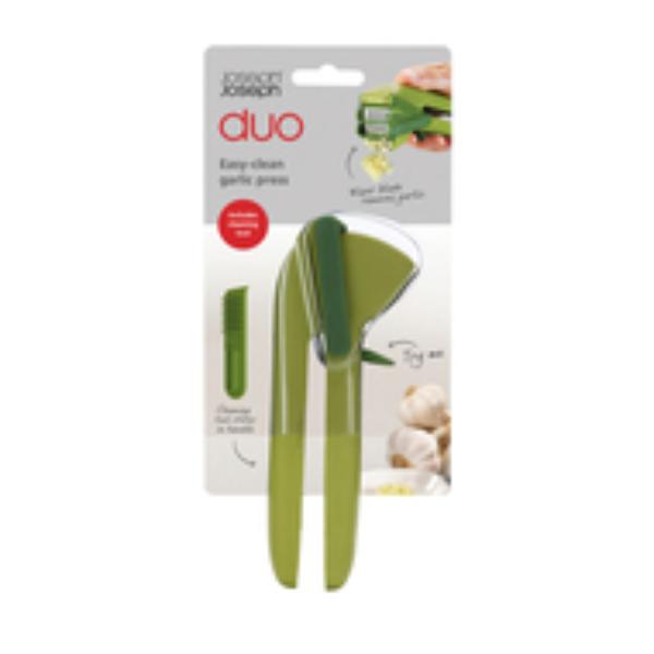 JJ DUO Easy-clean Garlic Press - Green