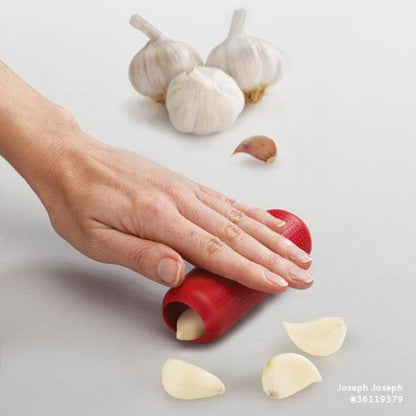 JJ DUO Garlic Peeler - Red