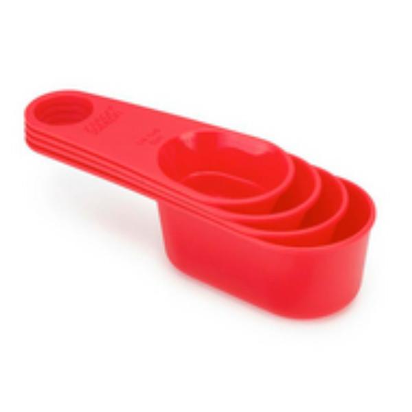 JJ DUO 4-piece Measuring Cup Set - Red