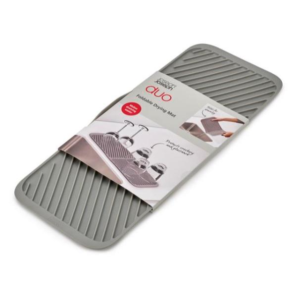 JJ DUO Foldable Draining Mat - Grey