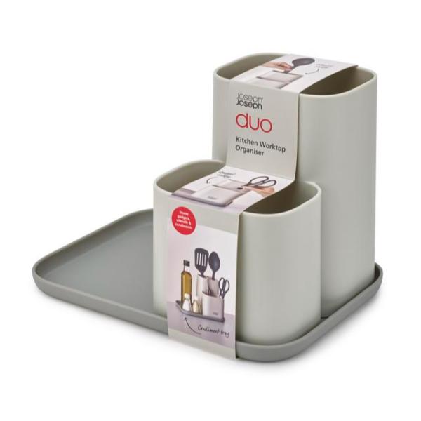 JJ DUO Kitchen Worktop Organiser