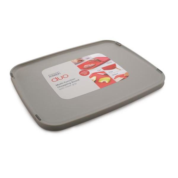 JJ DUO Multi-function Chopping Board - Grey