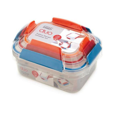 JJ DUO 3piece Food Storage Set - Multicolour