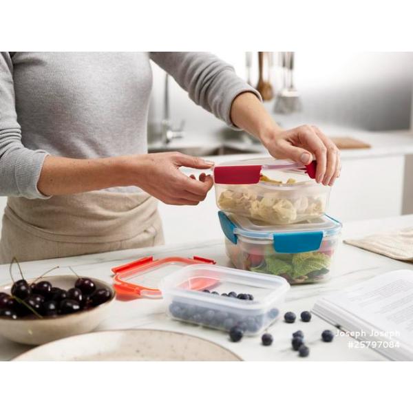 JJ DUO 3piece Food Storage Set - Multicolour