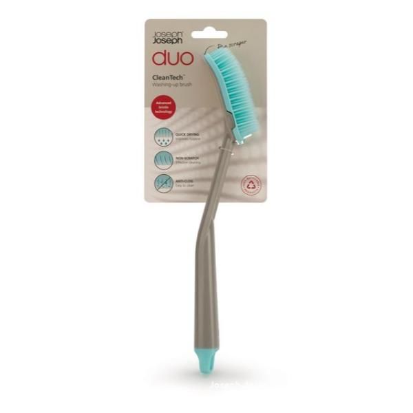 JJ DUO Washing-up Brush - Grey/Mint