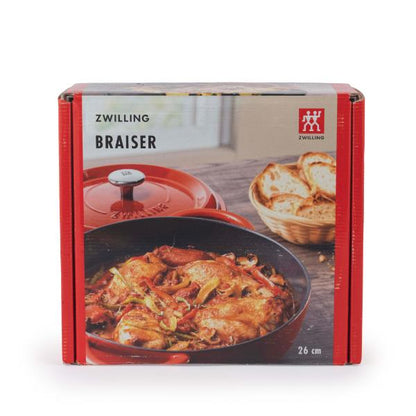 Zwilling Cast Iron Braiser 26Cm-Cw0809