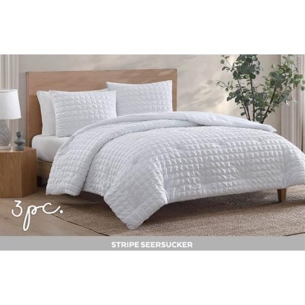 Olivia White 3PC Comforter