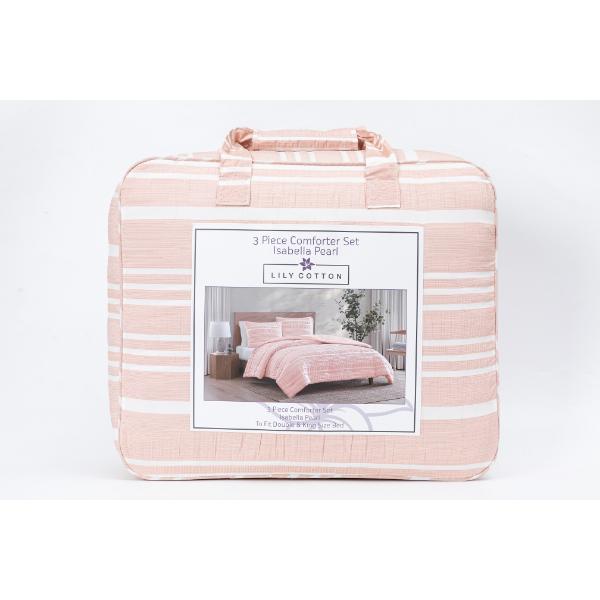 Isabella Pearl 3 PC Comforter