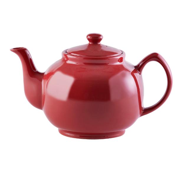 P&amp;K Red 10 Cup Teapot