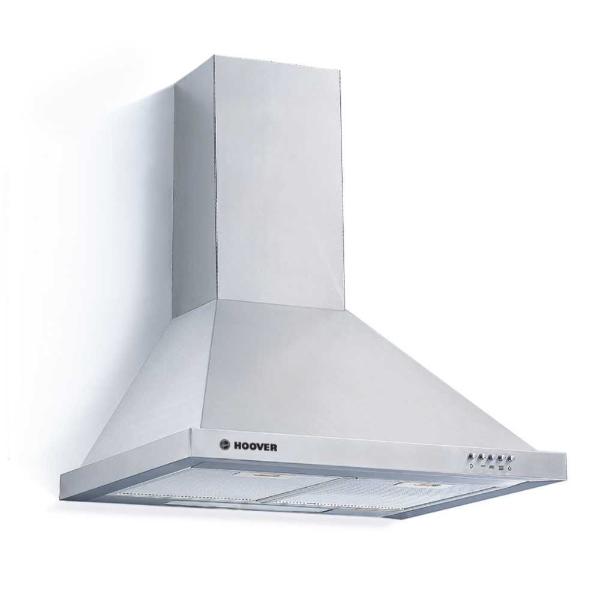 Hoover 60cm Wall Mounted Cooker Hood HCE160X/1