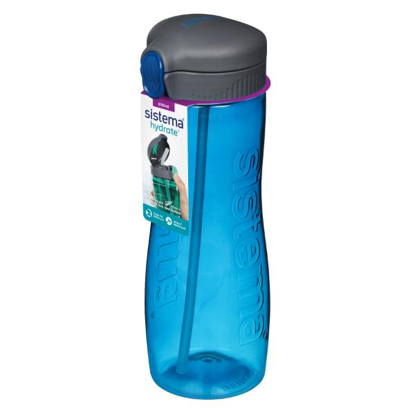 Sistema 800ml Tritan Quick Flip Bottle