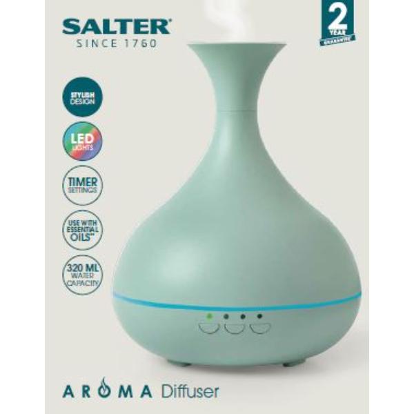 Salter 320ml Aroma Diffuser - Blue