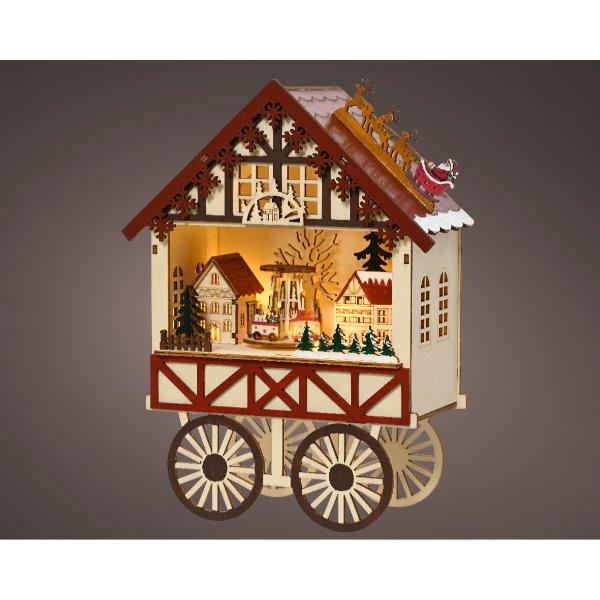 Christmas LED scenery tabeltop ornament  - battery operated