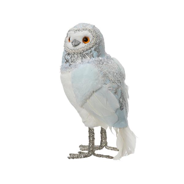 Christmas Owl figurine -  polyester