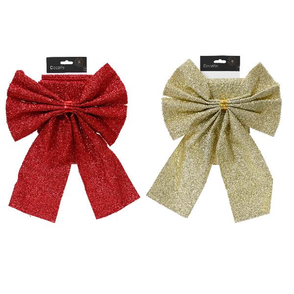 Christmas Bow - polyester