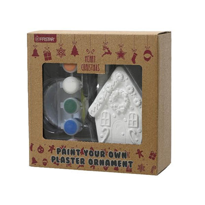 Christmas Christmas House paint set - plastic