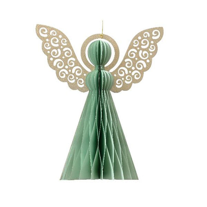 Christmas Angel paper magnet closure