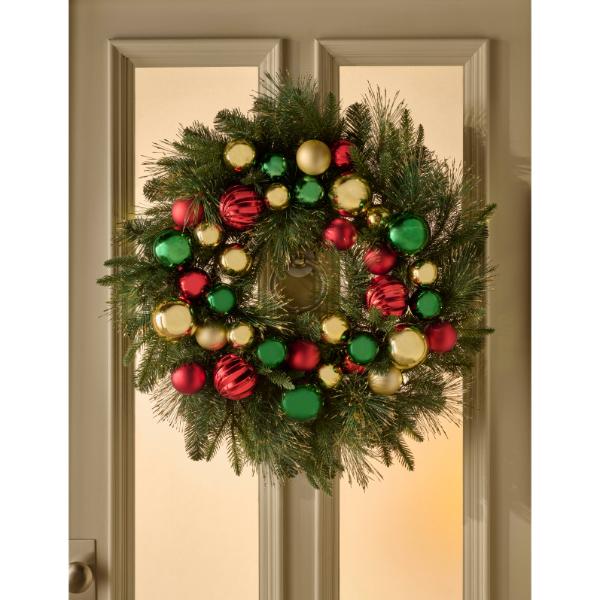 Chantry Battery Operated Wreath With 50 Warm White LEDs 71cm