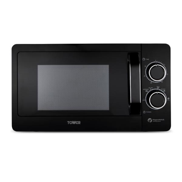 Tower T24042BLK Manual Microwave 20L 800W Black