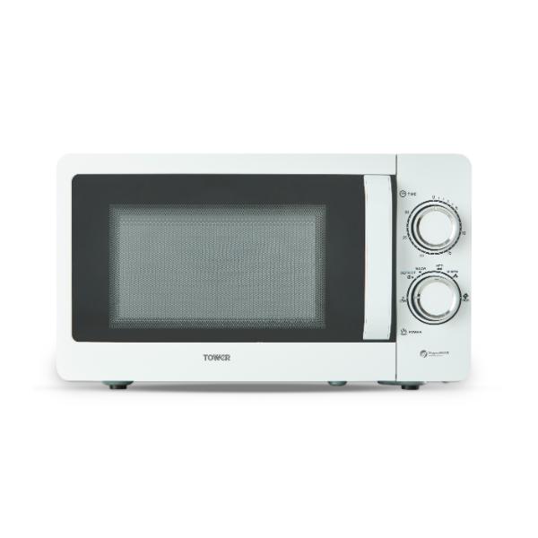 Tower T24042WHT Manual Microwave 20L 800W White