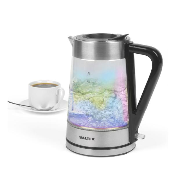 Salter EK5078IR Iridescent Glass Kettle